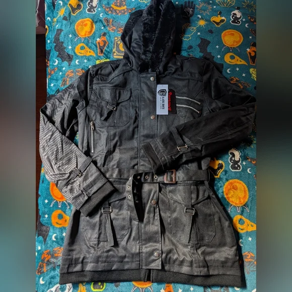 DarkRock Womens Hooded Jacket - Picture 4 of 10